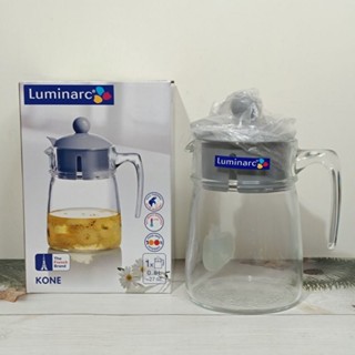 正品 Luminarc 樂美雅 康尼壺 0.8L 玻璃壺 強化玻璃 高溫耐熱 熱水壺 冷水壺