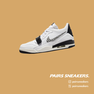 NIKE Air Jordan Legacy 312 Low 男 黑白 爆裂紋 籃球鞋 CD7069-110
