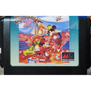 （無敵版）SEGA-MD卡帶-米老鼠，米奇米妮馬戲團（集成版，注意說明）
