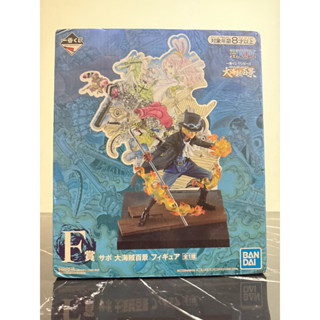 【現貨】全新未拆 正版 白證 航海王 海賊王 一番賞 F賞 薩波 大海賊百景 WT100 紀念 革命軍 公仔 模型
