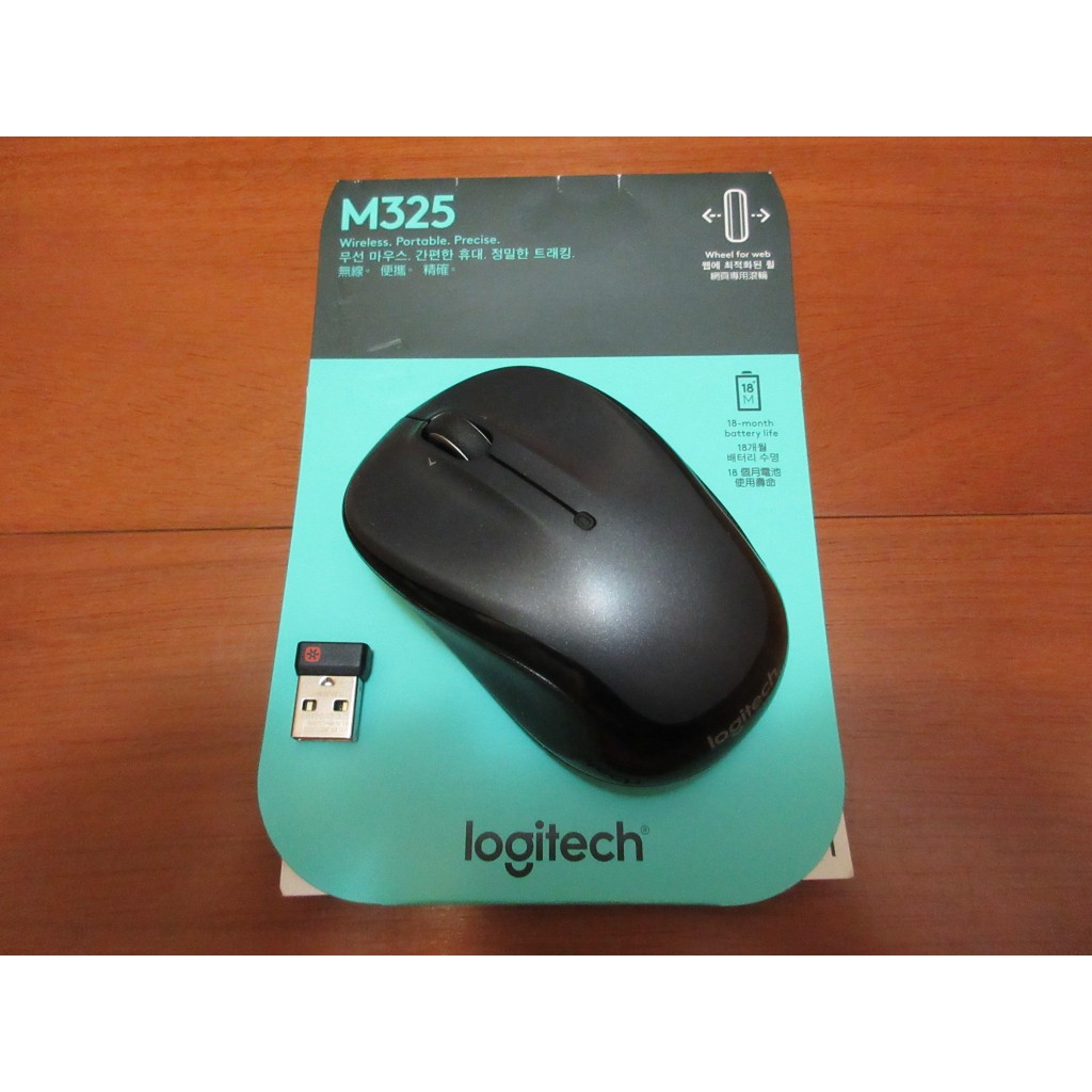 Logitech 羅技 M325 無線滑鼠 四向滾輪 Unifying