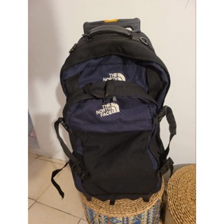 The North Face CORDURA Nylon Day Pack 拉桿黑色後揹包
