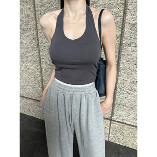 Candice lady 美式掛脖Bra Top背心