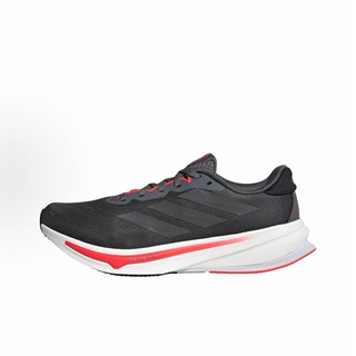 Adidas Supernova Rise 2跑步鞋 男款 黑紅色 JQ4737
