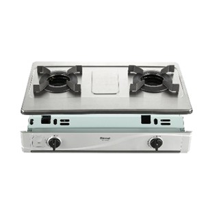 Rinnai 林內 嵌入式內焰二口爐 (不銹鋼) RBTS-N2601S-NG1/LPG(限北北基地區購買)