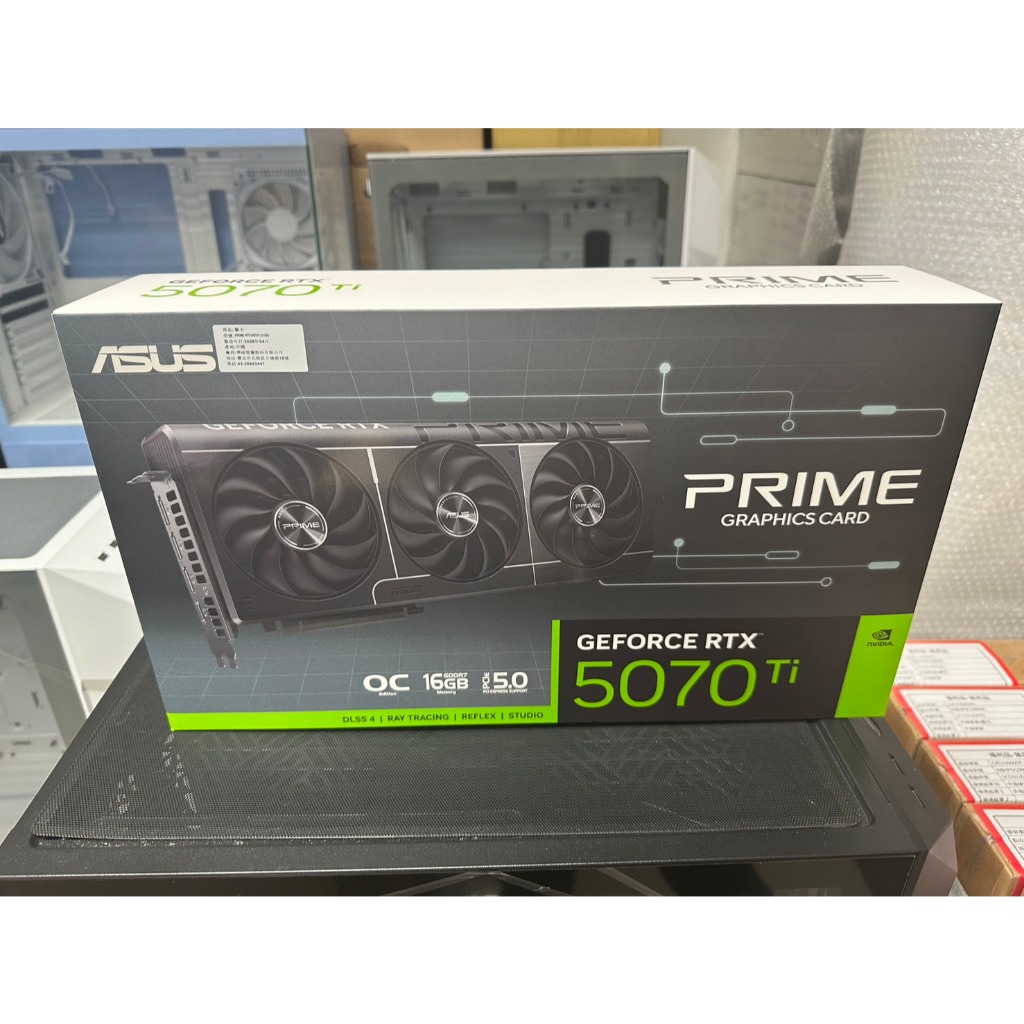 【KING NB】ASUS PRIME GeForce RTX™5070Ti16GBGDDR7OC超頻版任搭華碩主機板