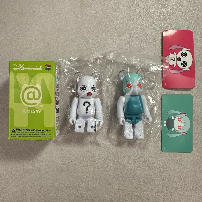 Be@rbrick Series 49 初音未來 Aimaina 整套隱藏款 BEARBRICK 49代 庫柏力克熊
