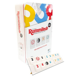 請先聊聊確認是否有貨～全新正版桌遊❗️ 拉密Rummikub變臉鐵盒版Twist Pillar