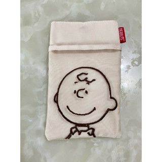 全新PEANUTS snoopy olaf 查理布朗 掛繩 手機包