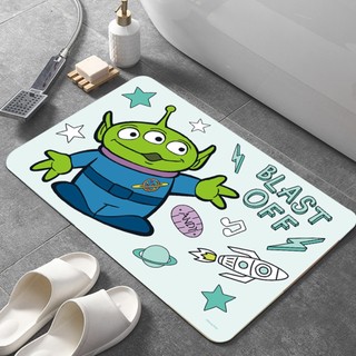 【迪士尼 史迪奇 Stitch 三眼怪 Hello Kitty 止滑墊】瞬間吸水 腳ㄚ好乾爽 軟式珪藻土地墊 SGS認證