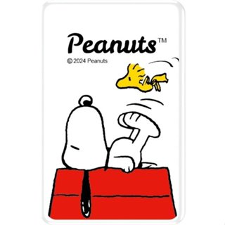 SNOOPY 20W PD超薄磁吸無線快充行動電源5000mAh/ 紅屋款 eslite誠品