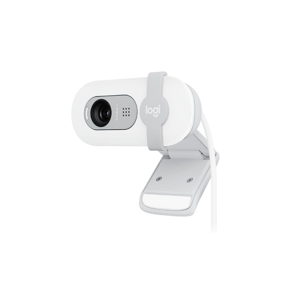 Logitech 羅技 Brio 100 網路攝影機 石墨灰 - 珍珠白 - 玫瑰粉 代理商公司貨
