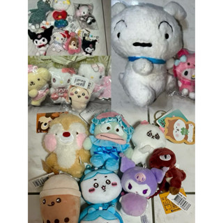 已更新)三麗鷗Hellokitty醜魚漢頓庫洛米布丁狗美樂蒂烏薩奇小八迪士尼奇奇蒂蒂Bt21tata蠟筆小新小白吊飾娃娃