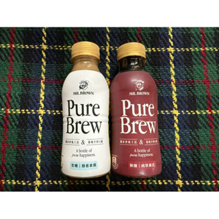 🔥促銷🔥伯朗咖啡 Pure Brew 純萃美式/醇香拿鐵 350ml X12瓶
