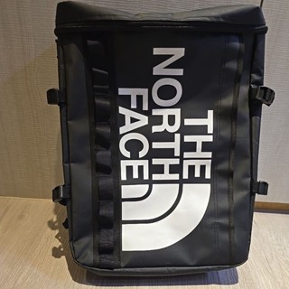 The North Face 北臉揹包黑底白字 只有用過一次