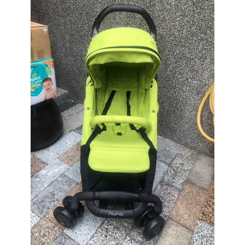 Nuna 推車 清新蘋果綠 二手 pepp-luxx 非常好推又美型！