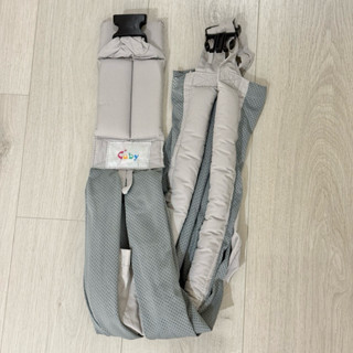 CUBY日本揹巾 夏季網款 嬰兒背帶 簡易背巾