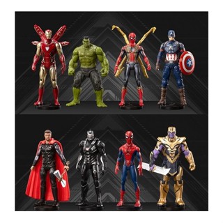 <任選> 迪士尼 正版漫威人偶4吋 MARVEL 蜘蛛人 美國隊長 雷神索爾 鋼鐵人 中動玩具 盒裝模型 可動模型 收藏