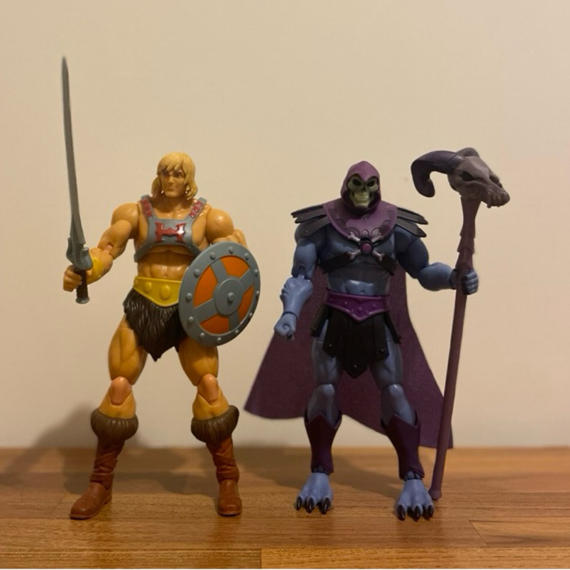 MATTEL 太空超人希曼 HE-MAN 骷髏王 Skeletor Master of the universe 合售