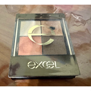 excel 四色眼影盤CS01 橘色 免運費