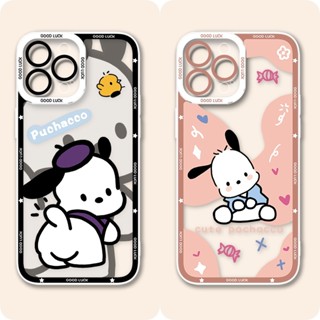 iphone 17promax 17plus 16pro 15pro 14 13 12 11 XR扭頭帕恰狗透明手機殼