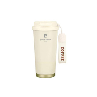 pierre cardin皮爾卡登 陶瓷塗層不鏽鋼內膽雅尚雙飲口隨行杯500ml PCJR-532