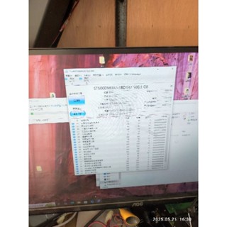 賣2手良品桌上型3.5吋 Seagte希捷500G型號ST500DM002內接SATA硬碟