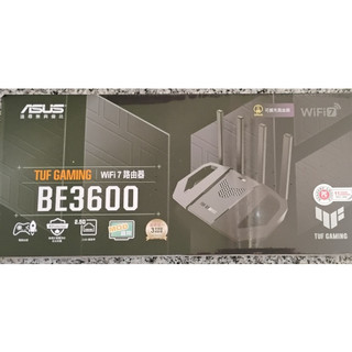 含稅價 華碩 ASUS TUF GAMING TUF-BE3600 雙頻 WiFi 7軍規電競 路由器 分享器