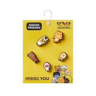 Crocs KaKao Friends 萊恩 聯名系列 5件組 鞋釦 H7824【新竹皇家10014382】