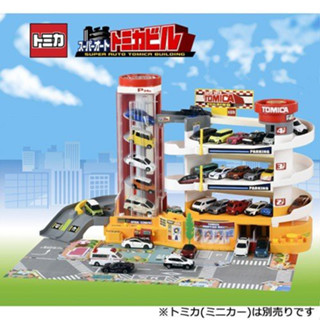 二手✨日本 TOMY TAKARA 自動停車場 立體停車塔 立體停車場 TOMICA 百萬銷售紀念版 自動停車塔