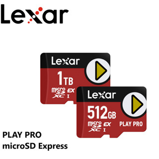 【Lexar雷克沙】PLAY PRO microSD Express 512GB 1TB超高速記憶卡 Switch2專用