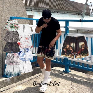 BEALONE SELECT - 耶穌 上帝 印花 NBA 籃球 運動 短褲 美式 街頭 潮流風 透氣 吸濕 訓練必備