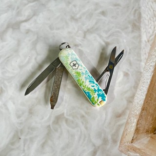 [沐沐屋］victorinox 維氏 經典七用 58mm限量印花瑞士刀 自然微風 0.6223