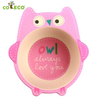 Coeco 環保竹纖維兒童餐碗 / 嬰兒輔食湯碗 / 卡通餐具 哺育用品 兒童餐具【國王皇後母嬰用品餐具】