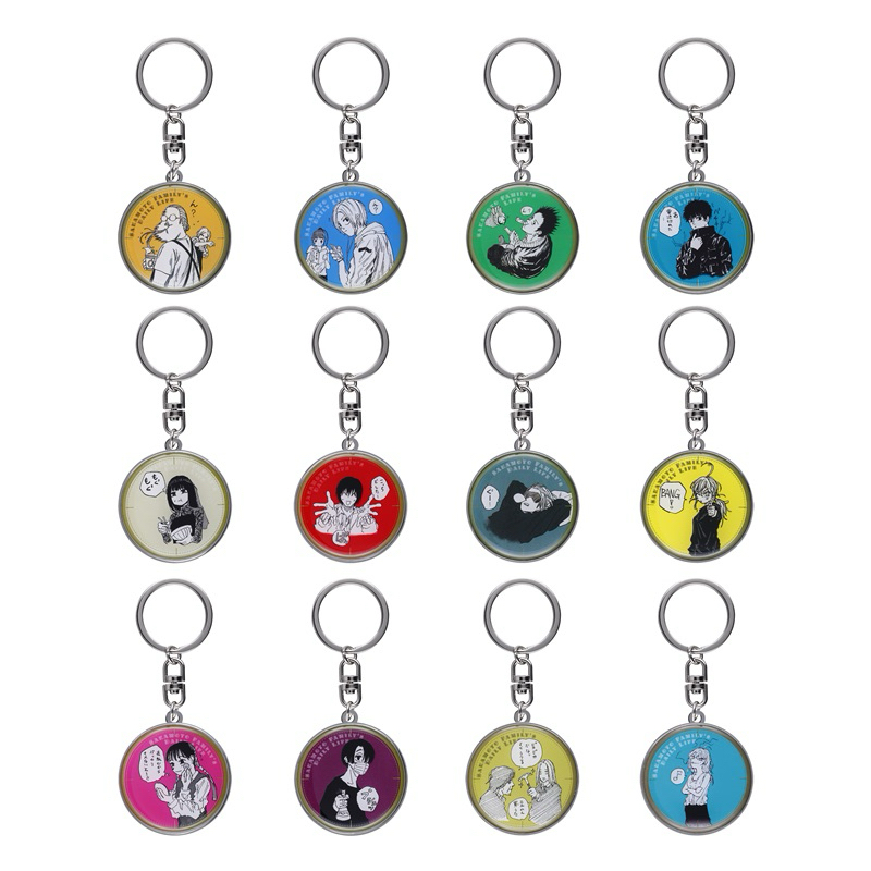 坂本日常 sakamoto days 金屬 吊飾 朝倉新 勢羽夏生 真冬 赤尾 利音 晶 南雲 大佛 神神迴 樂 虎丸尚