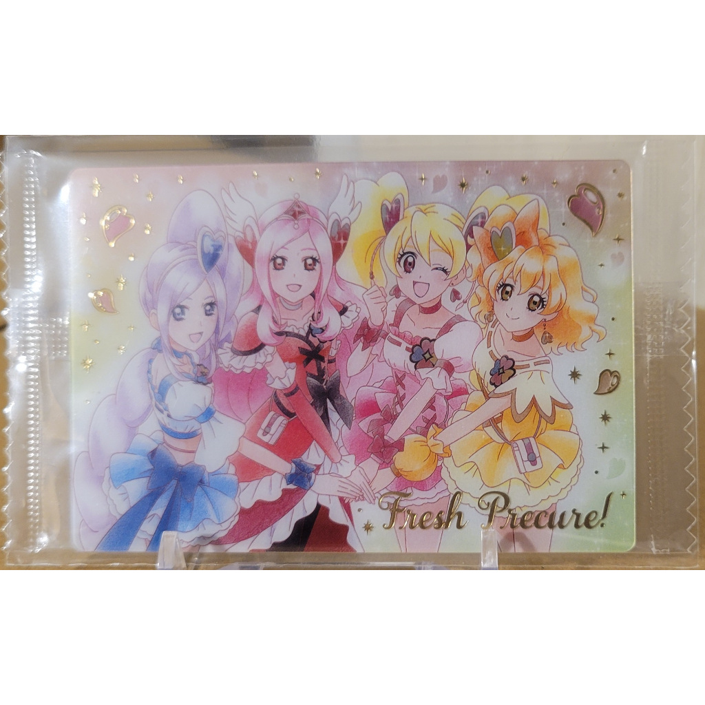 萬代 9弾/2714160 光之美少女：幸福精靈Fresh! 愛情精靈 希望精靈 祈願精靈 威化卡 餅卡 SSR