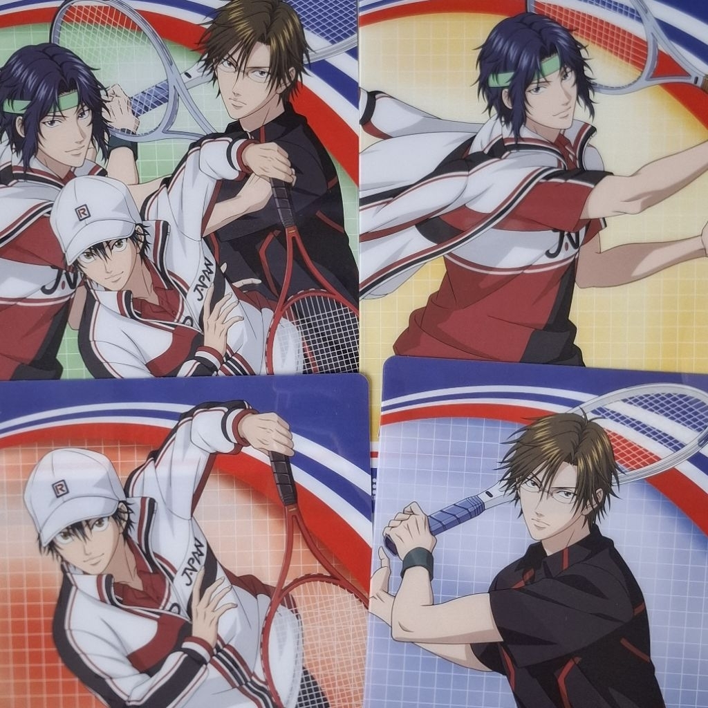 📍網球王子 日版🇯🇵 Seven-Eleven限定 A5墊板 手塚國光 越前龍馬 幸村精市 書寫墊板