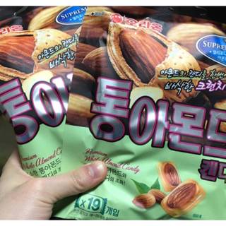 韓國直送預購-韓國ORION 好麗友 杏仁果牛奶糖, 90g