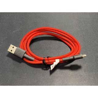 小米 micro usb 傳輸線 編織線版 100cm 紅色
