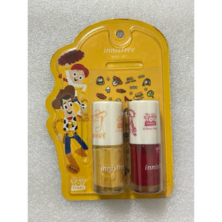 【現貨】innisfree 玩具總動員聯名 指甲油組 胡迪翠絲指甲油 內附貼紙 Woody款限量套組 完整包裝未拆封