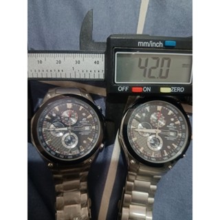 CASIO EDIFICE EF-564三眼計時中古石英錶99新