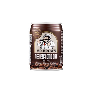 伯朗 咖啡原味[箱購] 240ml x 24【家樂福】