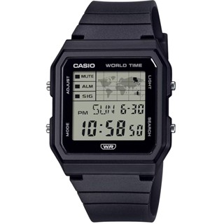 CASIO 卡西歐 休閒方形電子錶-黑 手錶 學生錶 送禮 禮物 LF-30W-1A