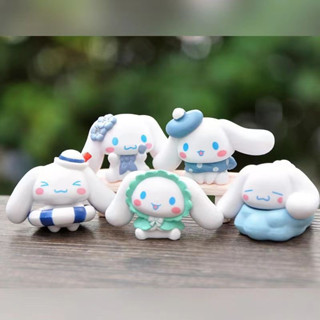 ⭐高雄現貨⭐ 大耳狗 玉桂狗(夏日海邊款) 三麗鷗公仔 少女心書桌 模型公仔 蛋糕裝飾 玩具 凱蒂貓 kitty 兒童