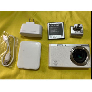 samsung nx mini 白色 單機身(不含鏡頭)【配件含 原廠電池+專用閃光燈 】Wi-Fi 功能
