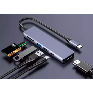 【4K高畫質】多功能轉接器 (居家/辦公/外出最佳幫手) 客製雷雕 讀卡機 PD高速充電 傳輸 HMDI 螢幕輸出