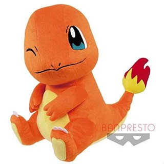 全新正版現貨 BANPRESTO 精靈寶可夢 小火龍 特大布偶 絨毛娃娃 約35公分