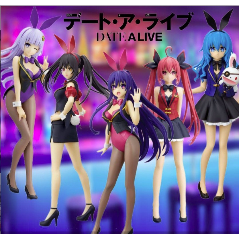 FGS> 正版 日版 G&G 約會大作戰 夜刀神十香 十香 四系乃 誘宵美九 五河琴里 時崎狂三 兔女郎 美女 公仔