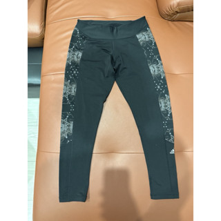 Adidas愛迪達彈性運動長褲，八分褲