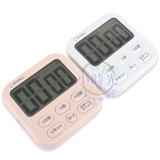 DRETEC 大螢幕 大音量 計時器 6按鈕 (白、粉色) 音量90分貝 大畫面計時器 計時器 定時器 嚞